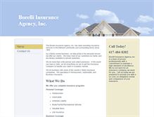 Tablet Screenshot of borelliinsurance.com